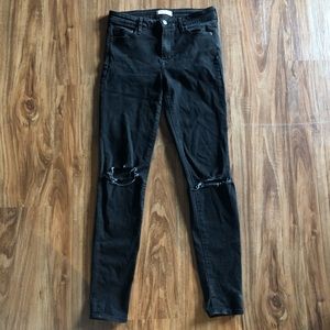 Abercrombie & Fitch Ripped Knee Jeans